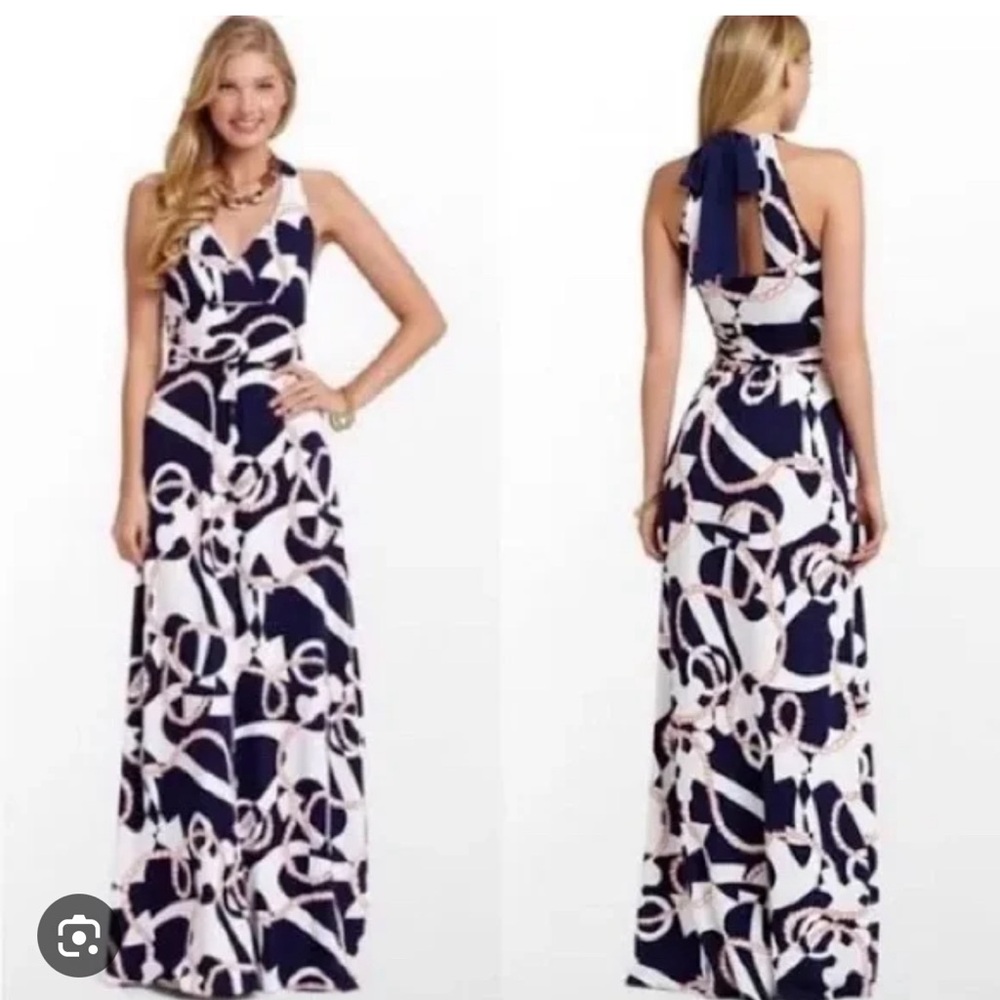 Lilly Pulitzer Amanda Maxi Dress in Booze Cruise